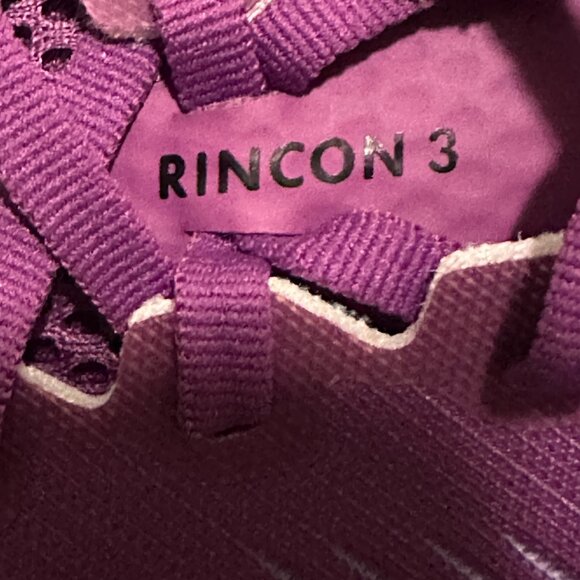 Hoka | Women's ‘Beautyberry’ Purple/Pink Rincon 3 Lace Up Running Shoes, sz 8.5W - Picture 2 of 10